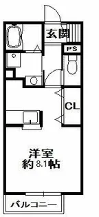グランディール三田横山【2階】の間取り