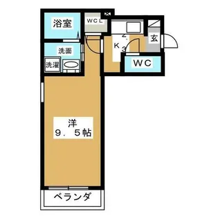アクアフィールド【2階】の間取り