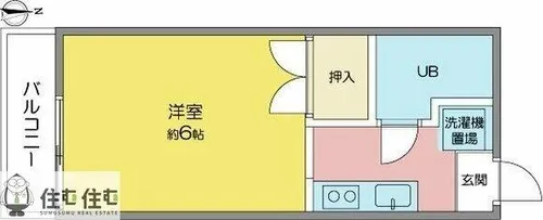 シティハイム大橋II【2階】の間取り
