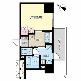 神戸元町Noah【7階】の間取り