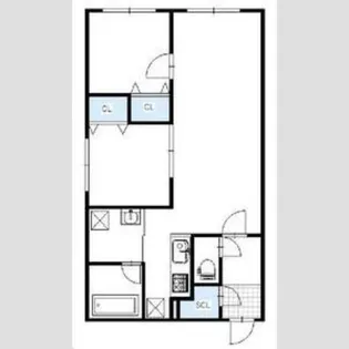 Cassina N21【4階】の間取り