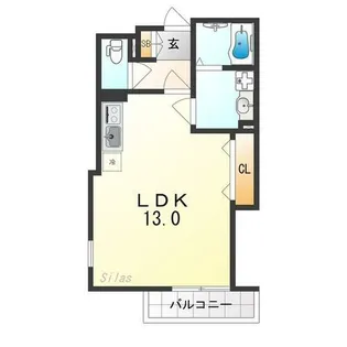 F+style西取石2号館【2階】の間取り