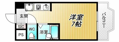 シティパーク菱屋西【3階】の間取り