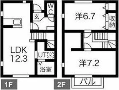ファミール横川【1階】の間取り