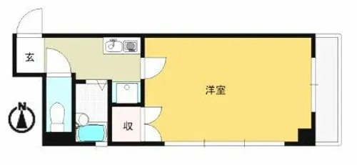 シティーライフ正木【2階】の間取り