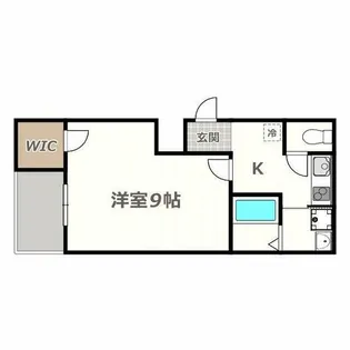 フジパレス 阪南町Ⅰ番館【203号室】の間取り