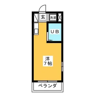 ドミール豊【3階】の間取り