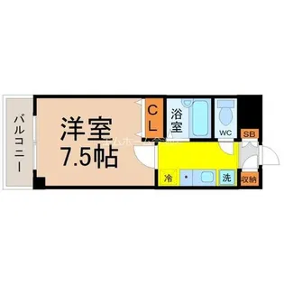 クレストステージアスカ【3階】の間取り