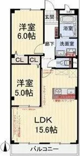 ビバリーヒルズ【0205号室】の間取り