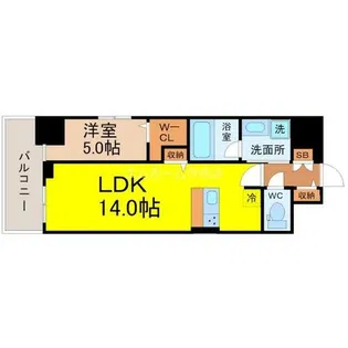 La’a Kea徳川【2階】の間取り