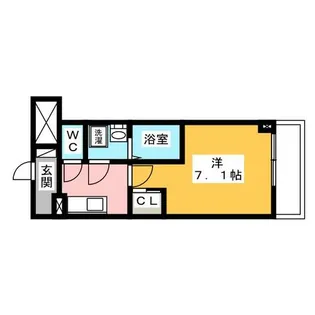 S-RESIDENCE一宮駅前【6階】の間取り