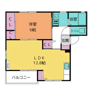 ヒーローズハウス【2階】の間取り