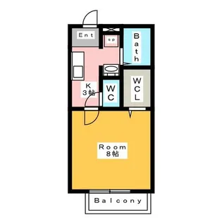 Ks HOUSE B (ケーズハウス)【1階】の間取り