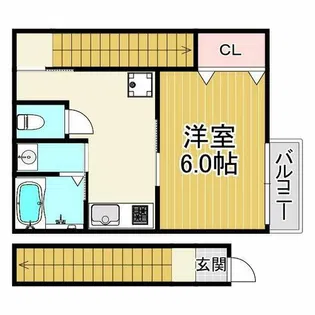 サンフォード上ヶ原【2階】の間取り