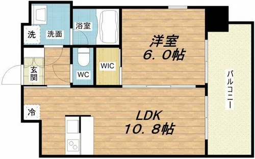 プレジオ御幣島【14階】の間取り