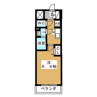 プレサンス名古屋駅ゲート【9階】の間取り