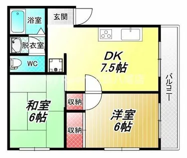 ツイン77【2階】の間取り