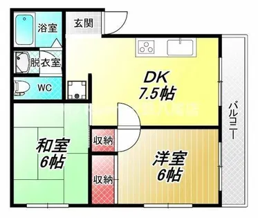 ツイン77【2階】の間取り