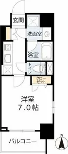 アーバネックス梅田西【9階】の間取り