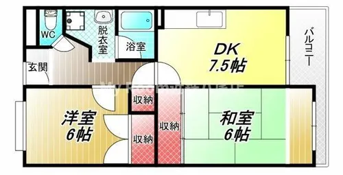 ドムス・瀬口【3階】の間取り