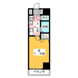 T’s Dream栄【7階】の間取り