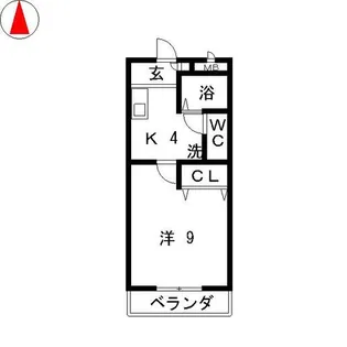THE SQUARE【3階】の間取り