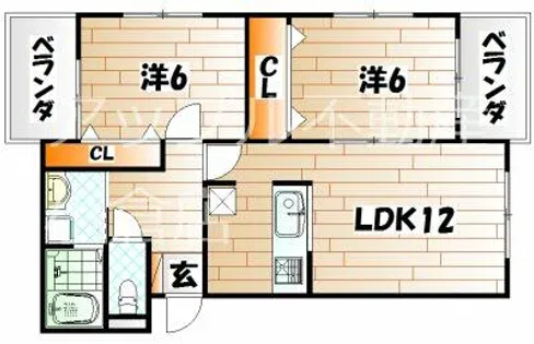プレステージヤスダ【1階】の間取り