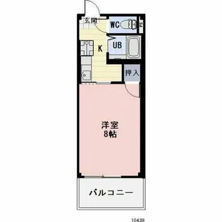 サープラス石田【2階】の間取り