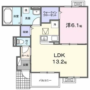 大阪府藤井寺市藤井寺3丁目【アパート】の間取り