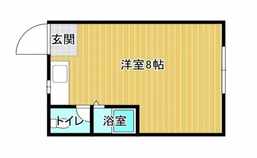 清水丘アパート【B103号室】の間取り