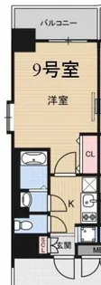 Luxe今里Ⅱ【8階】の間取り