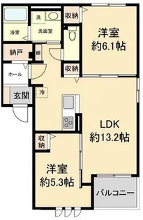 Green Hills Ⅰ【1階】の間取り