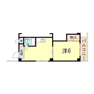 シンエーハイツ六甲道【3階】の間取り
