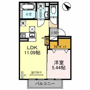 Villa松本【1階】の間取り