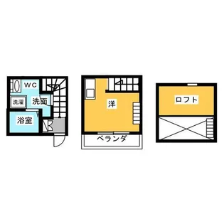 1Kの間取り画像