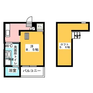 La forte【2階】の間取り