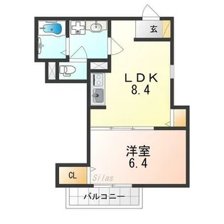 F+style西取石3号館【3階】の間取り