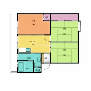 ハイツ池田【2階】の間取り