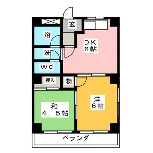 啓和ビル【2階】の間取り
