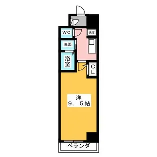 サンドリヨン【4階】の間取り