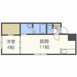 RAGUSA N5W17 A【1階】の間取り