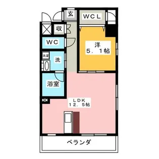 Star Heights【5階】の間取り