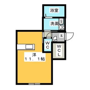 ヴィラ敷島【1階】の間取り