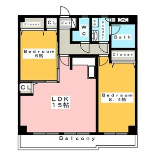 セレブ159【1階】の間取り
