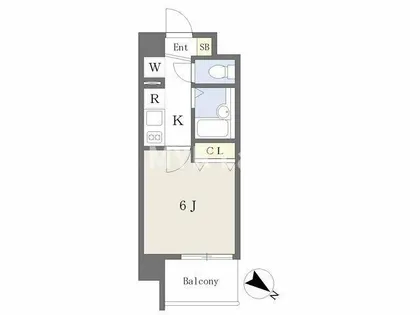 福岡県福岡市南区那の川1丁目【マンション】の間取り