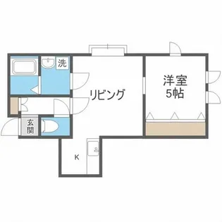 フラットMT21【2階】の間取り