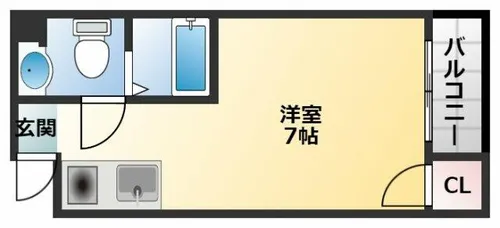 ラ・コート天美東A棟【2階】の間取り