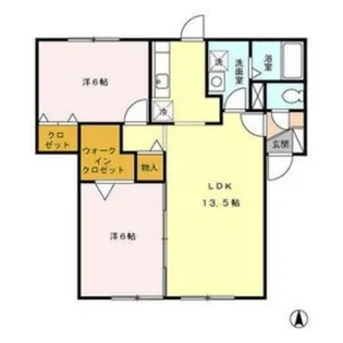 コルナス【1階】の間取り