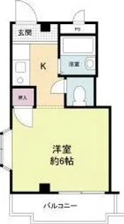 サンライフ【4階】の間取り