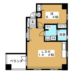 FONTANA【2階】の間取り